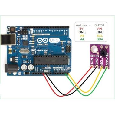 SHT31 Sıcaklık ve Nem Sensörü Modülü - 4