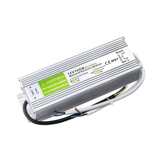 Silver Su Geçirmez Güç Kaynağı 100W 12V 8.33A - 1
