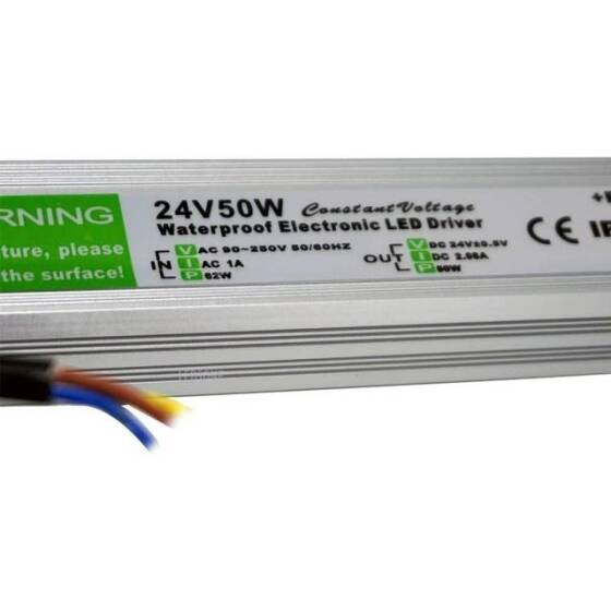 Silver Su Geçirmez Güç Kaynağı 50W 24V 2.08A - 3
