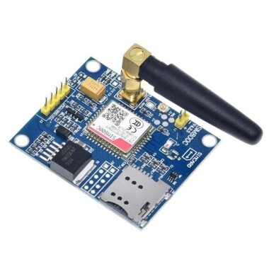 SIM800C Modülü SMS Verileri - SIM900A Geliştirme Kartı Tutkal Çubuk Anteninin Yerini Alır - 2