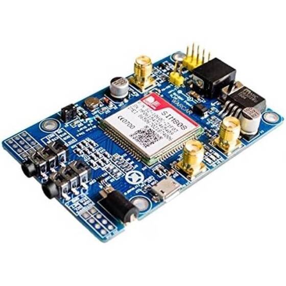 Sim808 Modülü - Gsm GPRS GPS IPX Geliştirme Kartı GPS Antenli - 4