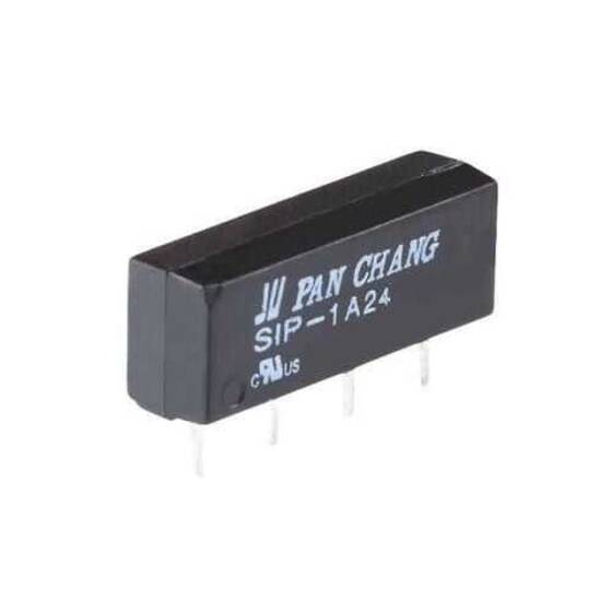 SIP-1A24 24V 1A Reed Röle - 4 Pin - 1