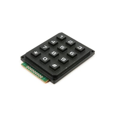 Siyah 3x4 Tuş Takımı - 3