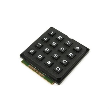 Siyah 4x4 Tuş Takımı - 5