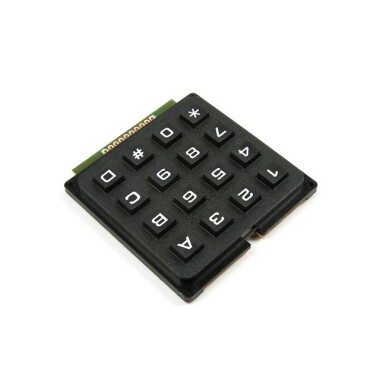 Siyah 4x4 Tuş Takımı - 6