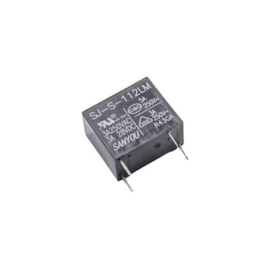 SJ-S-112LM 12V 3A Röle 4 Pin - 1