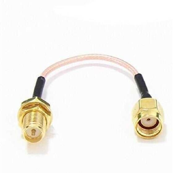 SMA RP Erkek - 60mm Drone Anten Uzatma Kablosu - 1