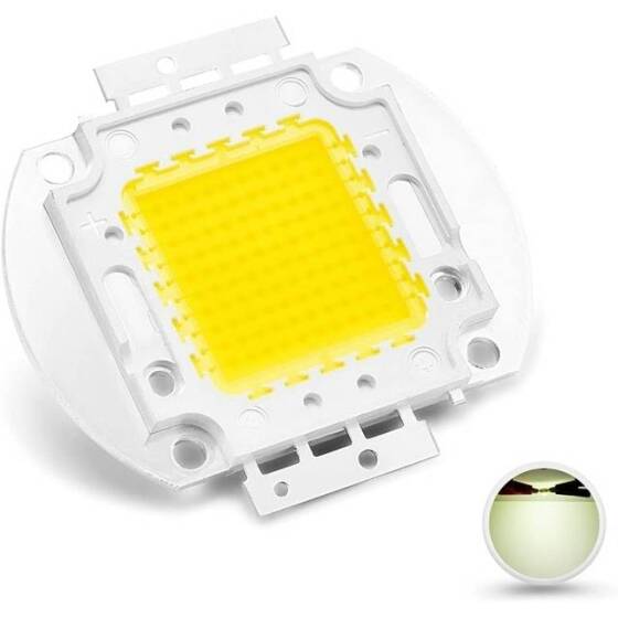 SMD 100W POWER LED Doğal Beyaz 4000-4500K - 1