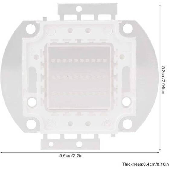 SMD 10W POWER LED Mor 395-400nm - 4