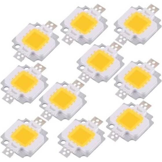 SMD 10W POWER LED Sıcak Beyaz - 4