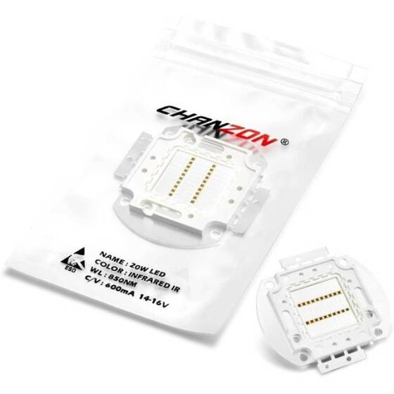 SMD 20W POWER LED 850nm Kızılötesi - 1