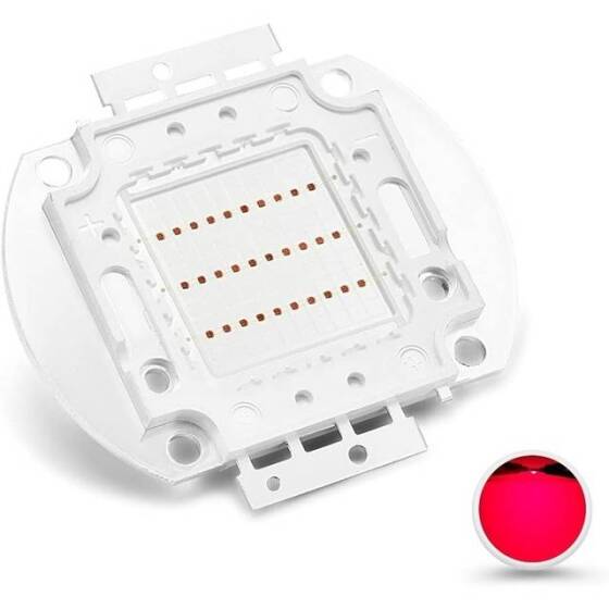 SMD 30W POWER LED Kırmızı Plant Kırmızı - 1