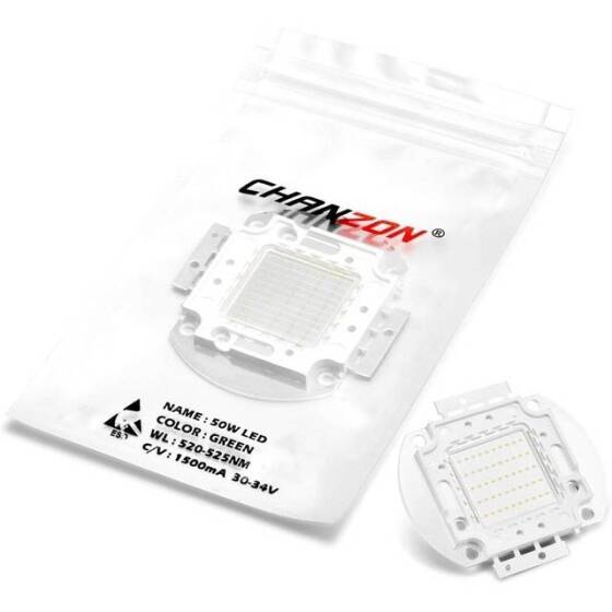 SMD 50W POWER LED Yeşil Pure Yeşil - 1
