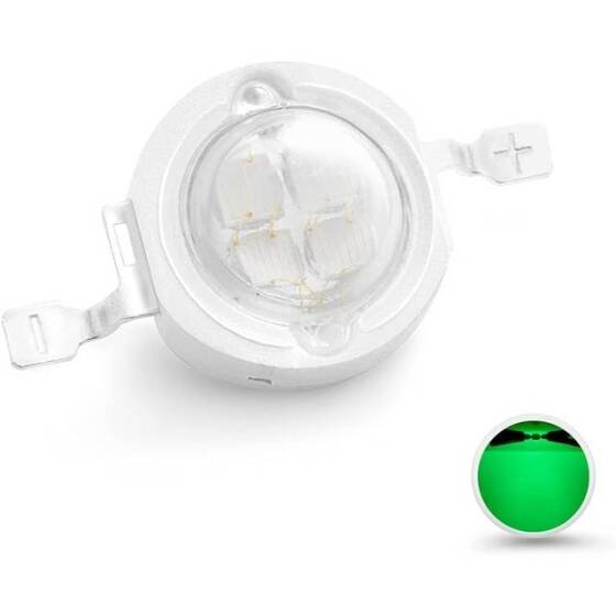 SMD 5W POWER LED Yeşil Çift Çipli - 2