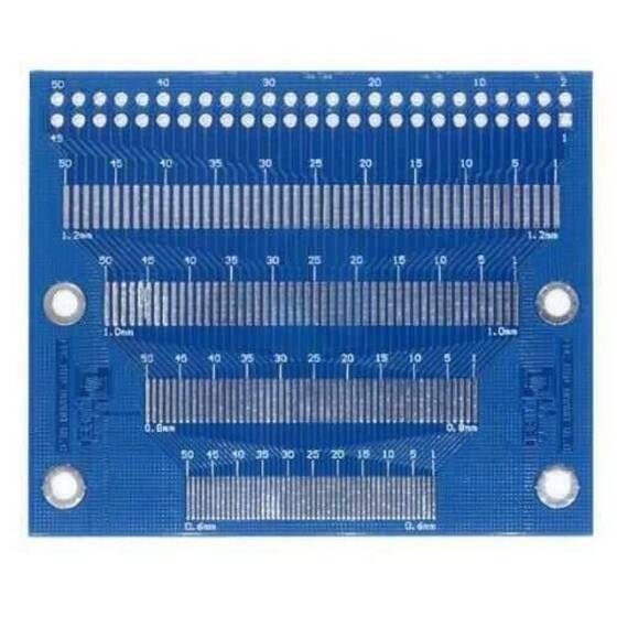 SMD - DIP Dönüştürücü Devre PCB - 0.5mm 1.2mm Arası - 1