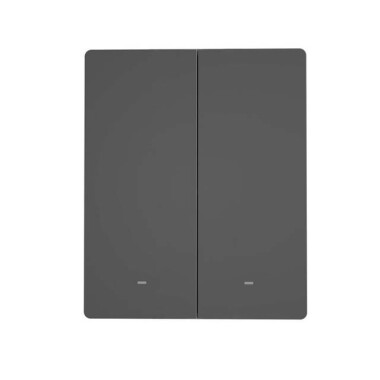 Sonoff M5-2C-80 Wifi Akıllı Duvar Anahtarı 80 Tip 2 Gang AB Standardı - 1