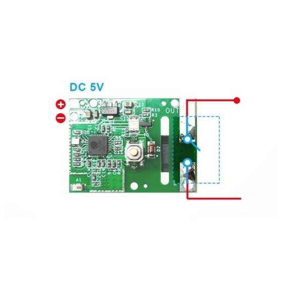 SONOFF RE5V1C Wifi DIY Anahtarı 5V DC Röle Modülü - 4