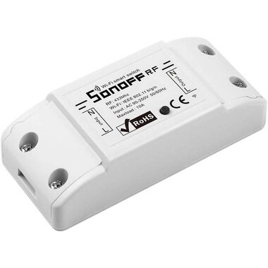 Sonoff RF Akıllı Ev WiFi Mobil Uzaktan Kumanda Siri Ses Kontrolü Açma/Kapama Anahtarı 10A 433 Mhz Uzaktan Kumanda İle - 1