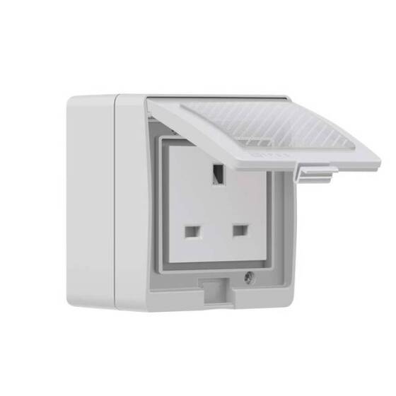 Sonoff S55TPG-UK WiFi Akıllı Su Geçirmez Soket Akıllı Ev Sistemi İçin Dış Mekan Kullanımı UK Fişli - 2