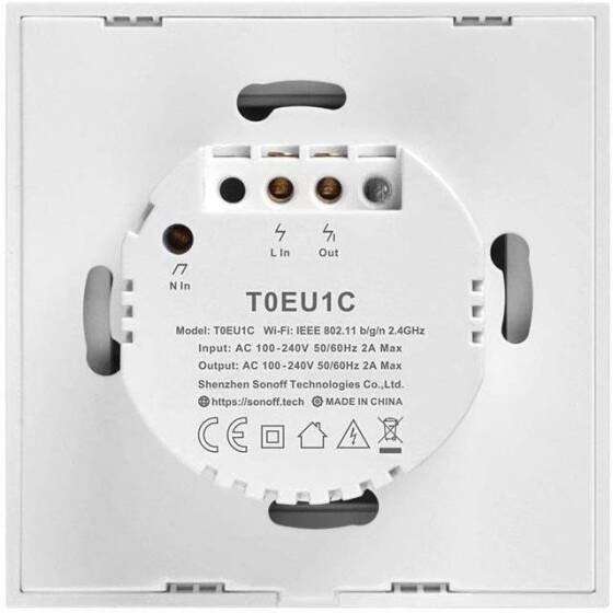 SONOFF T0EU2C-TX Wifi Dokunmatik Kablosuz Anahtar Akıllı Ev - 6