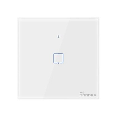 SONOFF T0UK1C-TX Wifi Dokunmatik Kablosuz Anahtar Akıllı Ev - 1