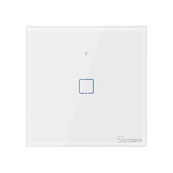 SONOFF T0UK1C-TX Wifi Dokunmatik Kablosuz Anahtar Akıllı Ev - 1