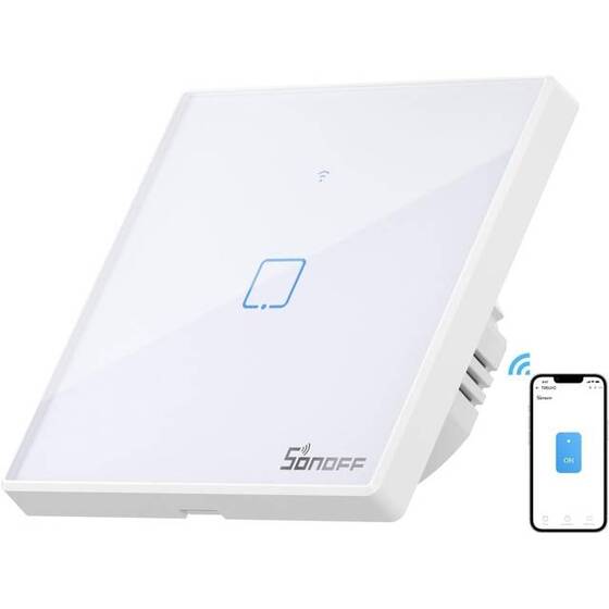 SONOFF T2EU1C-TX Wifi Dokunmatik Kablosuz Anahtar Akıllı Ev - 1