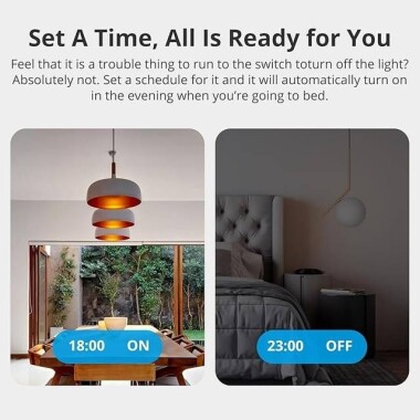 SONOFF T2UK1C-TX Wifi Dokunmatik Kablosuz Anahtar Akıllı Ev - 6