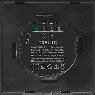 SONOFF T3EU3C-TX Wifi Dokunmatik Kablosuz Anahtar Akıllı Ev - 3