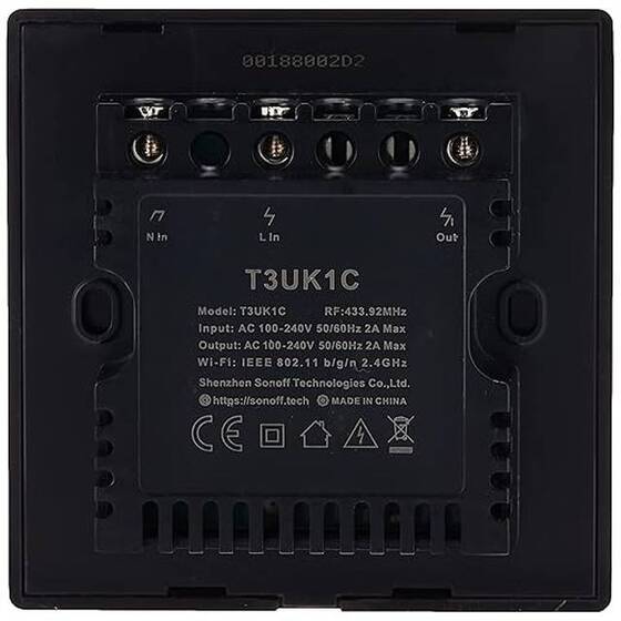 SONOFF T3UK2C-TX Wifi Dokunmatik Kablosuz Anahtar Akıllı Ev - 3