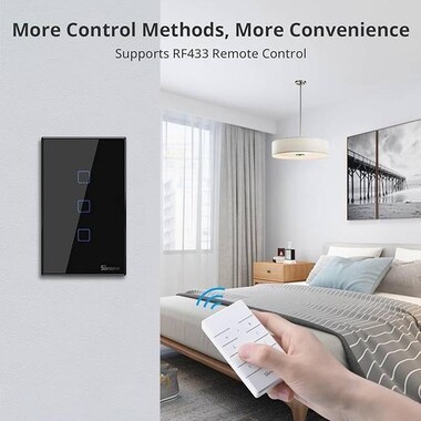 SONOFF T3US1C-TX Wifi Dokunmatik Kablosuz Anahtar Akıllı Ev - 5