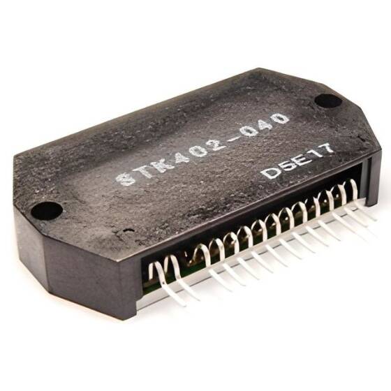 STK402-040 SIP-15 Ses Power Amfi Entegresi - 1