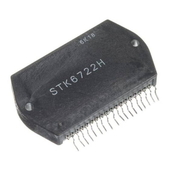 STK6722H Power Amfi Entegresi - 1