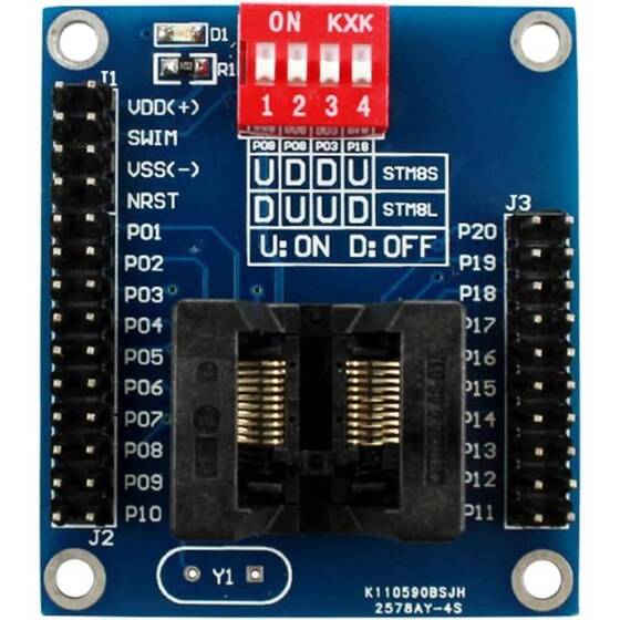 STM8S 8L TSSOP20 Yanma Tutucu Test Tutucu İndirici Çevrimdışı Programlayıcı - 11