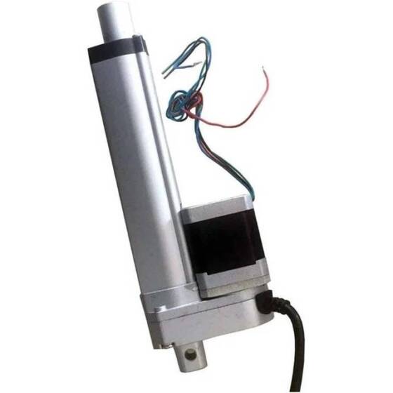 Stok Uzunluğu 350mm 35mm/S 150N DC 6V-24V Nema17 Step Elektrikli İtme Çubuğu - 2