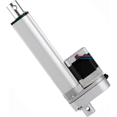 Stok Uzunluğu 350mm 35mm/S 150N DC 6V-24V Nema17 Step Elektrikli İtme Çubuğu - 3