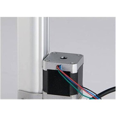 Stok Uzunluğu 400mm 45mm/S 100N DC 6V-24V Nema17 Step Elektrikli İtme Çubuğu - 5