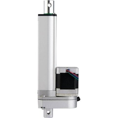 Stoke Uzunluğu 400mm 30mm/S 200N DC 6V-24V Nema17 Step Elektrikli İtme Çubuğu - 1