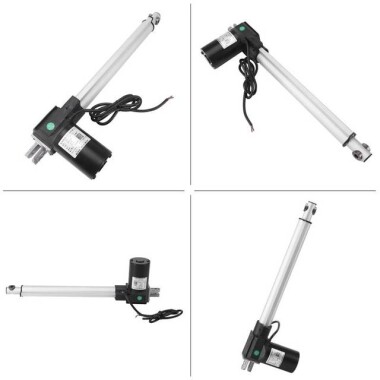 Strok Uzunluğu 300 mm 7 mm/S 2000N DC 12V Elektrikli Putter Elektrikli Lineer Aktüatör Putter Kapılar Windows için - 4