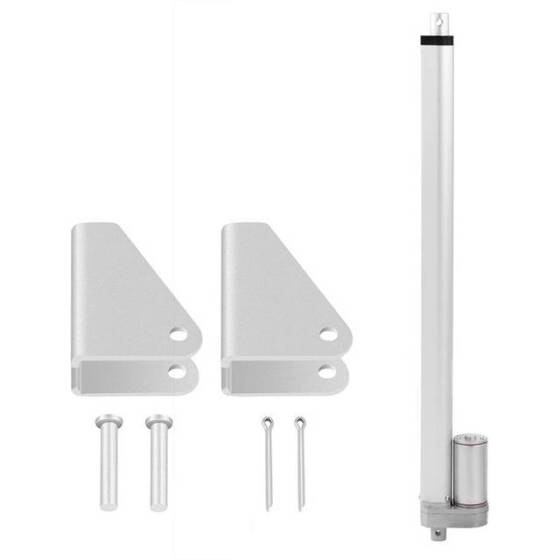 Strok Uzunluğu 400 mm 7 mm/S 2000N DC 12V Elektrikli Putter Elektrikli Lineer Aktüatör Putter Kapılar Windows için - 1