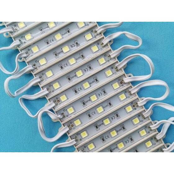 Su Geçirmez DC 12V 2835 Sarı LED Modül 63x13mm - 1