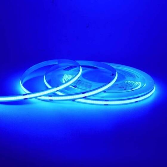 Su Geçirmez FC0B Ra09 6000K Soğuk Beyaz 12V SMD LED Şerit 528 LED/Metre Esnek 5 Metrelik Makara 8mm Genişlik - 2
