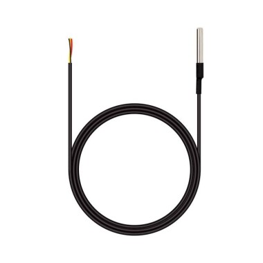 Su Geçirmez IP67 DS18B20 Dijital Sıcaklık Sensörü Termal Problu 1 Metre - 1
