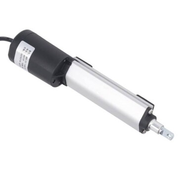 Su geçirmez Strok Uzunluğu 100 mm 12 mm/S 700N DC 12V Lineer Aktüatör Yüksek İtme Teleskopik Çubuk - 1