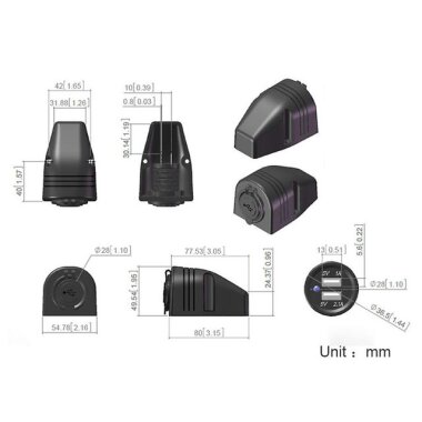 Su Geçirmez USB Şarj Modülü 5V 2.1A - 1A - 3