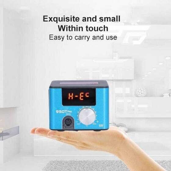 SUNKKO 950T Pro Kırmızı 75W Anti Statik Akıllı Sabit Sıcaklık Kaynağı İstasyonu EU Fişli 220V - 2