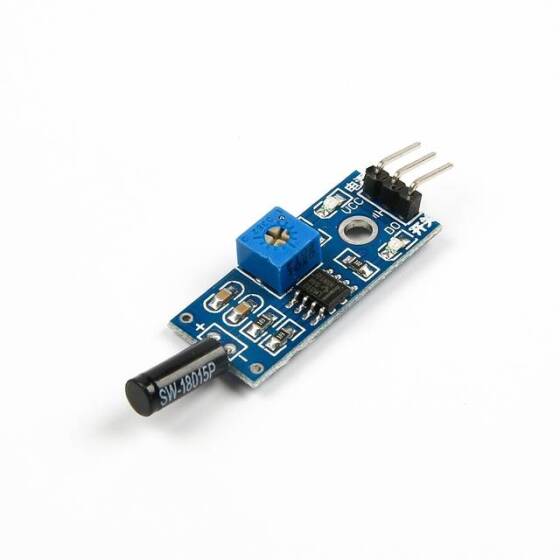 SW1801P 3 Pin Normalde Açık Titreşim Sensörü Modülü - 4
