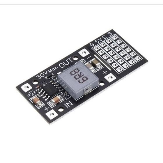 SY8205 7-30V'tan 5V'a 5A Voltaj Düşürücü - Servo Sürücü Güç Kartı - 1