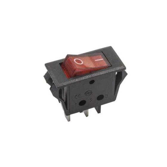 T85 Tekli Dar 2 Pin On/Off Anahtar - Kırmızı - 1