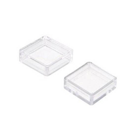 Tact Switch Kare Kapak ile Uyumlu Şeffaf Koruma Kılıfı - 1